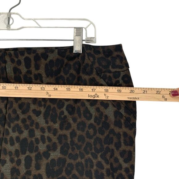 Soft Surroundings Once a Leopard Print Ponte Pants XL Petite - Picture 5 of 11